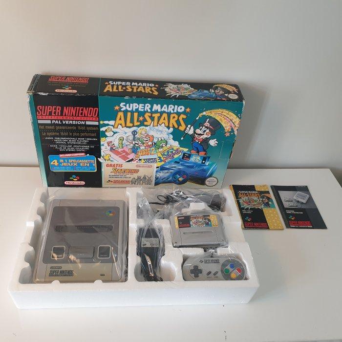 Nintendo - Snes Super Rare Big Box Mario ALL STARS Green, Spelcomputers en Games, Spelcomputers | Overige Accessoires