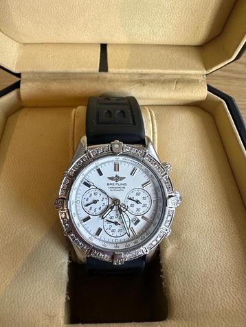BREITLING SHADOW FLYBACK DIAMOND BEZEL beschikbaar voor biedingen