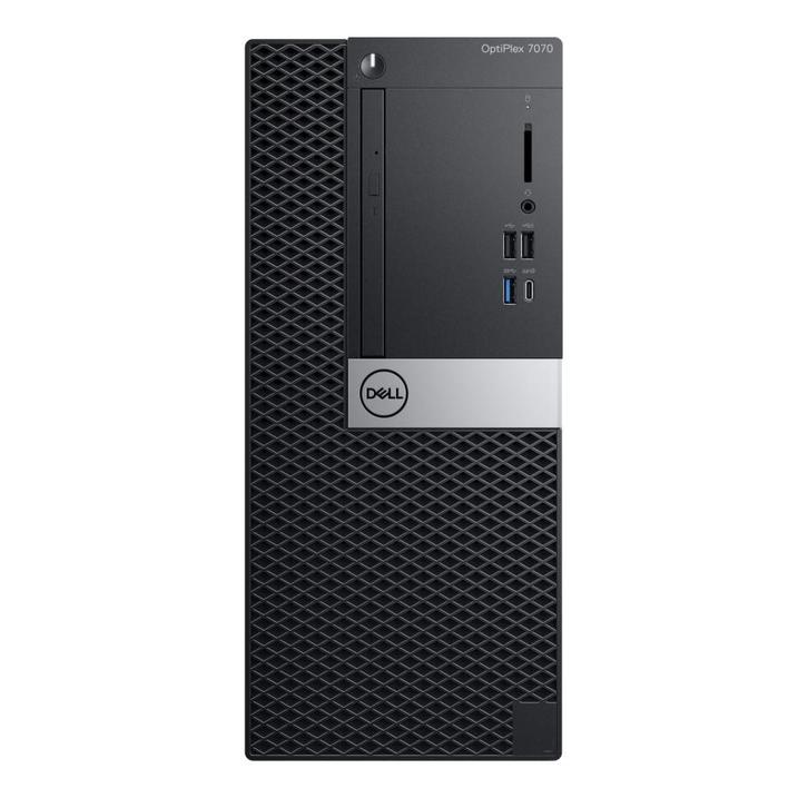 Refurbished Dell Optiplex 7070 MT met garantie, Computers en Software, Desktop Pc's, 3 tot 4 Ghz, SSD, Met videokaart, Zo goed als nieuw