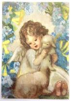 Religieuze ansichtkaarten - Ansichtkaart (230) - 1920-1970, Verzamelen, Gelopen
