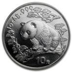 Chinese Panda 1 oz 1997 (50.000 oplage), Postzegels en Munten, Munten | Azië, Oost-Azië, Zilver, Losse munt, Verzenden