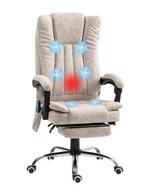 Verstelbare Massagestoel – 6-Punts Vibratie &amp; Verwarming, Huis en Inrichting, Stoelen, Verzenden, Nieuw