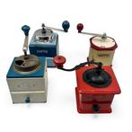 Koffiemolen (4) - Hout, Staal - Handkoffiemolen, Antiek en Kunst