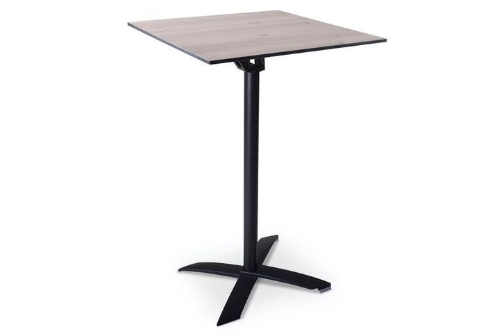 Statafel Helsinki | 70x70cm | opklapbaar, Tuin en Terras, Tuintafels, Nieuw, Kunststof, Vierkant, Ophalen of Verzenden