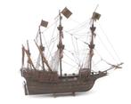 Een modelschip, driemaster met fok, Holland, 20e eeuw, Hobby en Vrije tijd, Gebruikt