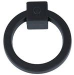 Ringgreep vast 60 mm zwart, Ophalen of Verzenden, Nieuw