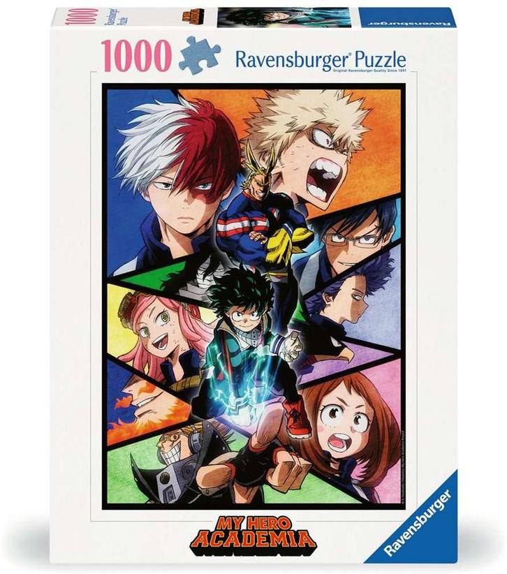 My Hero Academia Puzzel (1000 stukjes) | Ravensburger -, Hobby en Vrije tijd, Denksport en Puzzels, Nieuw, Verzenden