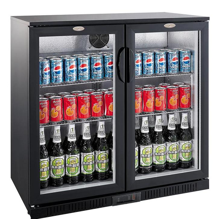 CombiSteel Barkoelkast | 198L | Zwart | 0°C/+10°C | Statisch, Witgoed en Apparatuur, Koelkasten en IJskasten