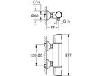 GROHE QuickFix Precision Trend thermostatische, Verzenden, Zo goed als nieuw