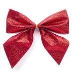 Kerststrik | Decoris | 15 cm | 3 stuks (Rood), Diversen, Kerst, Verzenden, Nieuw