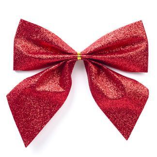 Kerststrik | Decoris | 15 cm | 3 stuks (Rood), Diversen, Kerst, Nieuw, Verzenden