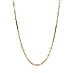 Gouden fantasie collier 70.5 cm 14 karaat, Verzenden, Zo goed als nieuw, Goud, Goud