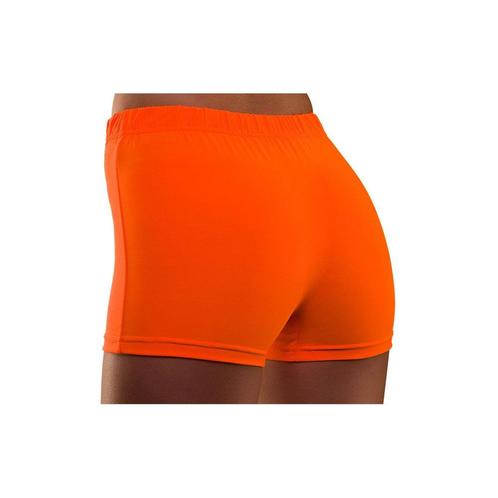 Neon hotpants oranje, Hobby en Vrije tijd, Feestartikelen, Feestartikel, Nieuw, Verzenden
