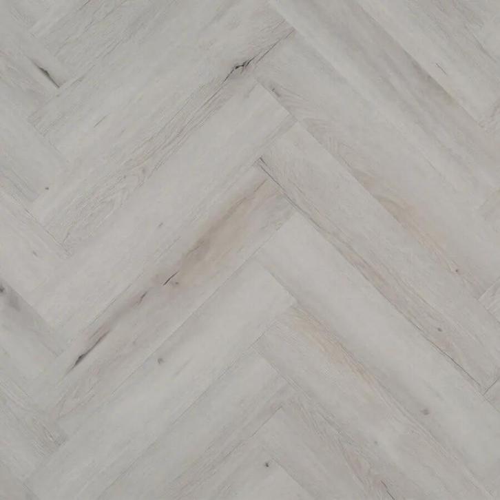 Lamett Parquetvinyl Mantaro Herringbone Fossil MAN HB, Huis en Inrichting, Stoffering | Vloerbedekking, Overige typen, Grijs, Nieuw