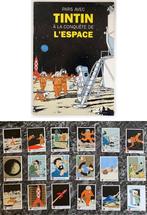 Tintin - Tintin à la conquête de lespace + 18 chromos à, Nieuw