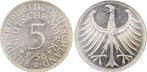 5 Dm Duitsland 5 Mark 1958 D bfr/stgl Erstabschlag zaponi..., Postzegels en Munten, Munten | Europa | Niet-Euromunten, Verzenden