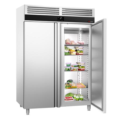 GGM Gastro | Koelkast PREMIUM - GN 2/1 - 1400 liter - met 2, Witgoed en Apparatuur, Koelkasten en IJskasten, 140 tot 160 cm, Nieuw