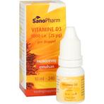 SanoPharm Vitamine D3 1000 IE (25 mcg) - 10 ml, Verzenden, Nieuw