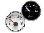 Voltmeter Analoog 8-16 Volt - WEMA Silverline Serie, Ophalen of Verzenden, Nieuw, Zeilboot of Motorboot