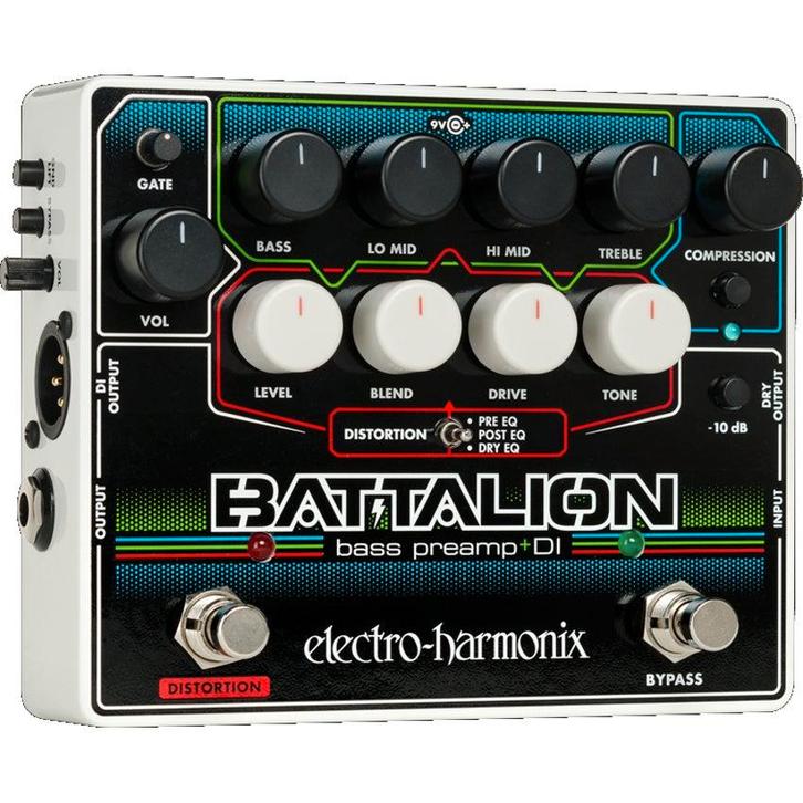Electro Harmonix Battalion preamp & DI-box, Muziek en Instrumenten, Snaarinstrumenten | Gitaren | Bas, Verzenden