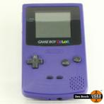 Nintendo Gameboy Color - Paars, Spelcomputers en Games, Spelcomputers | Overige Accessoires, Zo goed als nieuw, Verzenden