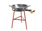 COMPLETE SET paella brander 60cm met standaard & paella pan, Tuin en Terras, Gasbarbecues, Nieuw, Garcima, Verzenden