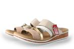 Rieker Slippers in maat 41 Beige | 10% extra korting, Kleding | Dames, Schoenen, Slippers, Verzenden, Beige, Nieuw