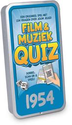 Film & Muziek Quiz - 1954 | Miko Products - Kaartspellen, Hobby en Vrije tijd, Gezelschapsspellen | Kaartspellen, Verzenden, Nieuw