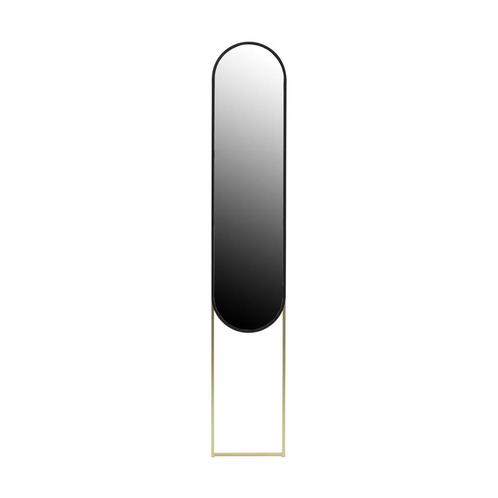 *WOONWINKEL* Kare Design Alice Muurspiegel Zwart Met Goud, Huis en Inrichting, Woonaccessoires | Spiegels, Nieuw, Verzenden