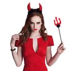 Halloween Duivel Set Rood Zwart 2 delig, Verzenden, Nieuw