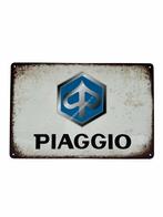 Metalen Wandbord - Piaggio, Ophalen of Verzenden, Nieuw