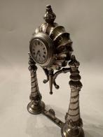 Bureauklok - - .800 zilver - 1850-1900