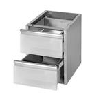 GGM Gastro | Ladeblok PREMIUM - 2 laden - Onderbouwmodule |, Verzenden, Nieuw in verpakking