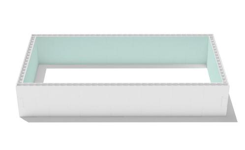 High Density Polystyreen zwembad blokkenset - 8,00 x 4,00 x, Tuin en Terras, Zwembad-toebehoren, Nieuw, Verzenden
