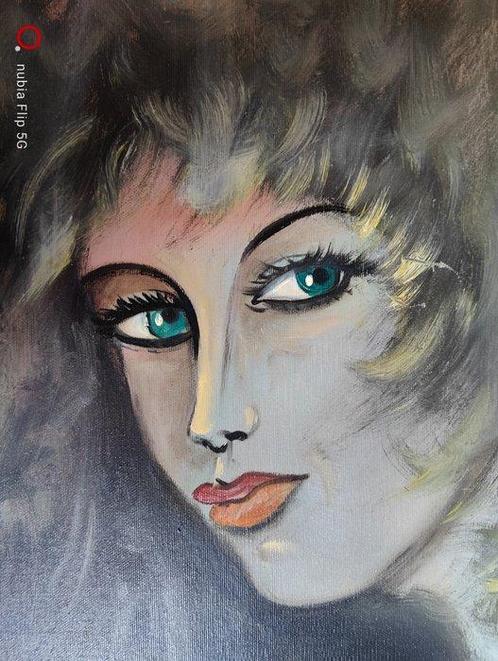 Romano Mussolini (1927-2006) - Margherita, Antiek en Kunst, Kunst | Schilderijen | Klassiek