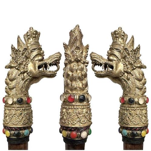 Command NAGA stick from Bali - hindoe - Indonesië, Antiek en Kunst, Kunst | Niet-Westerse kunst