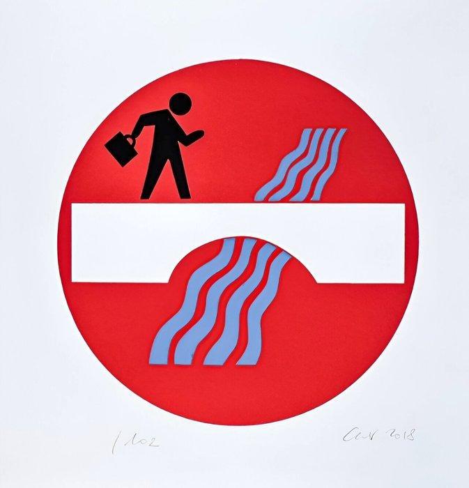 Clet Abraham (1966) - Ponte, Antiek en Kunst, Kunst | Designobjecten