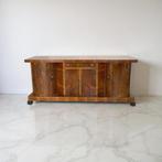 Dressoir - Walnoot, Messing, Antiek en Kunst