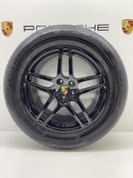 Porsche Macan ORIGINELE 18inch Sport zwart met winterbanden, Banden en Velgen, Gebruikt, Personenwagen, 255 mm