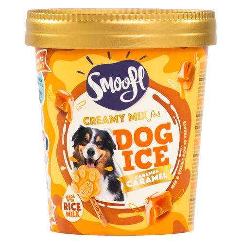 Smoofl Honden Ijsmix Creamy Caramel 160 gr, Dieren en Toebehoren, Dierenvoeding, Verzenden