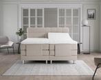 Elektrische Boxspring Arizona - Beige - 160 x 220 cm, Verzenden, Beige, Nieuw, 160 cm