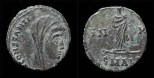 306-337ad Roman Constantine I Ae follis Brons, Postzegels en Munten, Munten | Europa | Niet-Euromunten, Verzenden