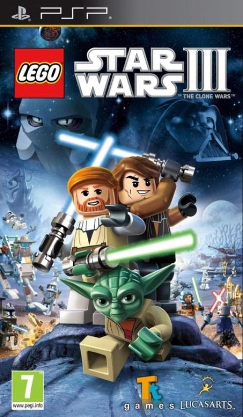 Lego Star Wars 3 The Clone Wars (Sony PSP), Spelcomputers en Games, Games | Sony PlayStation Portable, Gebruikt, Vanaf 3 jaar