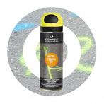 SOPPEC Tempo TP Tijdelijke Markeer Spray 500ml - Fluor Geel, Nieuw, Verzenden