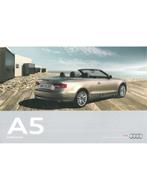 2009 AUDI A5 CABRIOLET BROCHURE FRANS, Boeken, Auto's | Folders en Tijdschriften, Nieuw, Audi, Author