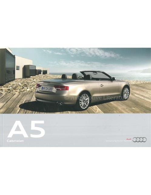 2009 AUDI A5 CABRIOLET BROCHURE FRANS, Boeken, Auto's | Folders en Tijdschriften, Audi