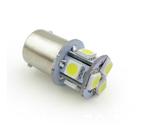 BA15S LED 8-SMD ROOD 5050 - 12V LED lamp, Nieuw, Ophalen of Verzenden