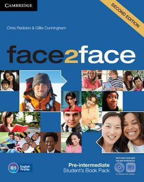 face2face Pre-intermediate Students Book with DVD-ROM and, Boeken, Taal | Engels, Gelezen, Verzenden