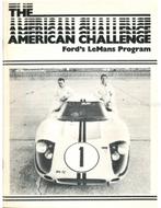 THE AMERICAN CHALLENGE, FORDS LEMANS PROGRAM, Boeken, Nieuw, Ford, Author