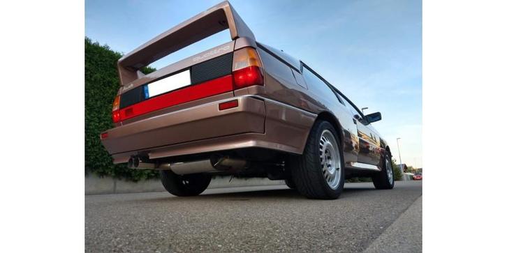 FOX Audi Urquattro einddemper Ø70mm - 2x76 type 10, Auto-onderdelen, Uitlaatsystemen, Nieuw, Verzenden